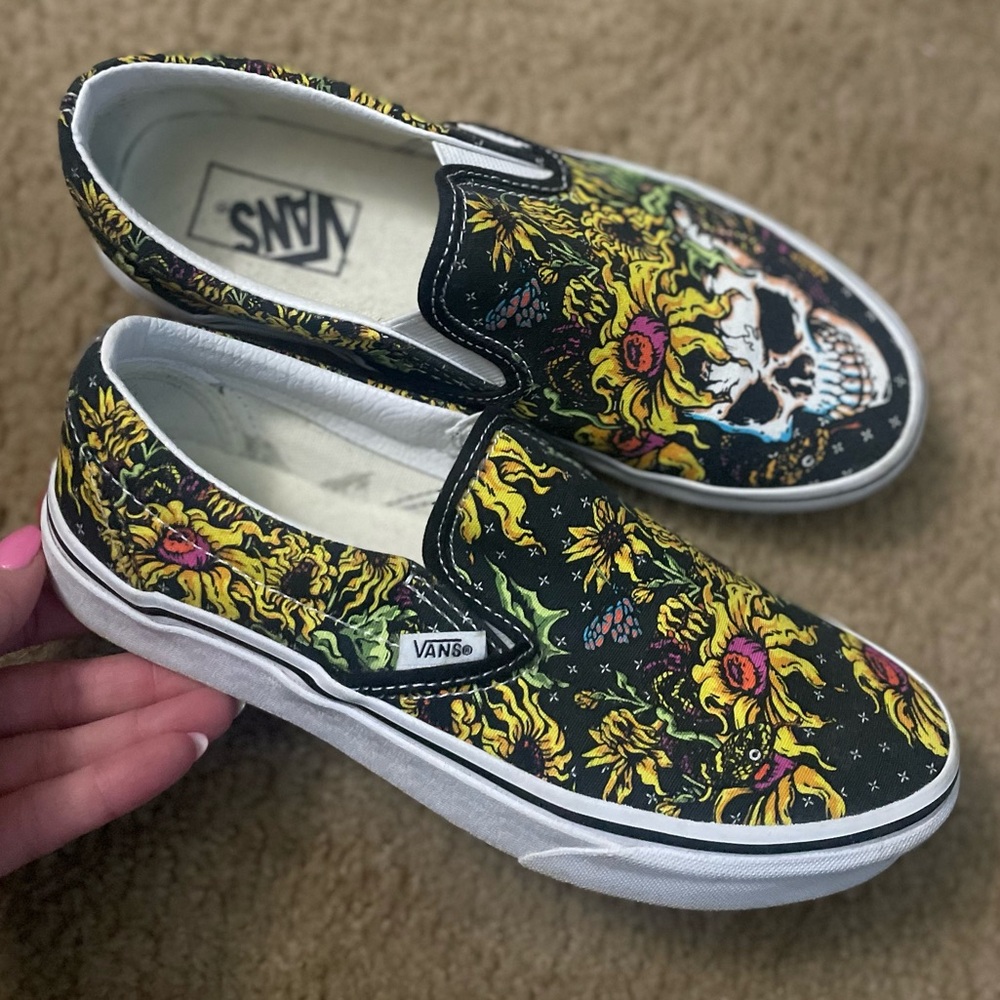 Vans Classic Slip-On 'Beauty Skull' | Multi-Color